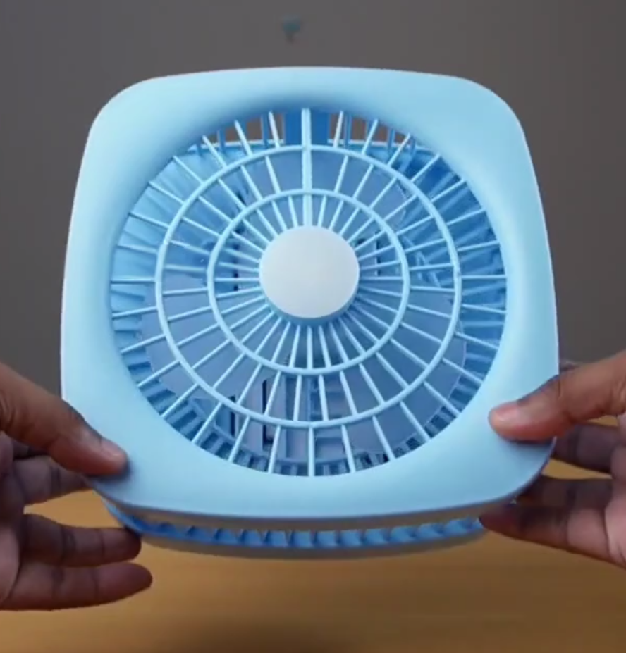 High Speed Rechargeable Fan with 2400 mah Big battery