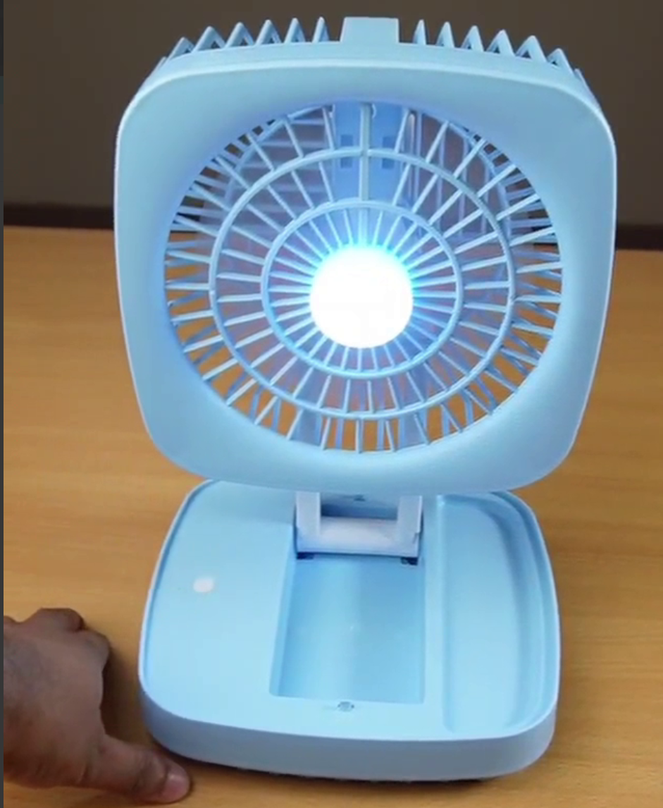 High Speed Rechargeable Fan with 2400 mah Big battery
