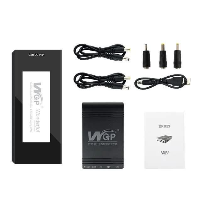 WGP Mini Ups 10400 Mah Battery 6/8h Battery Backup