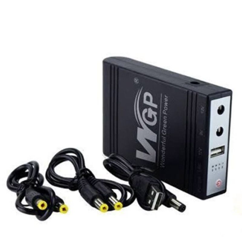 WGP Mini Ups 10400 Mah Battery 6/8h Battery Backup